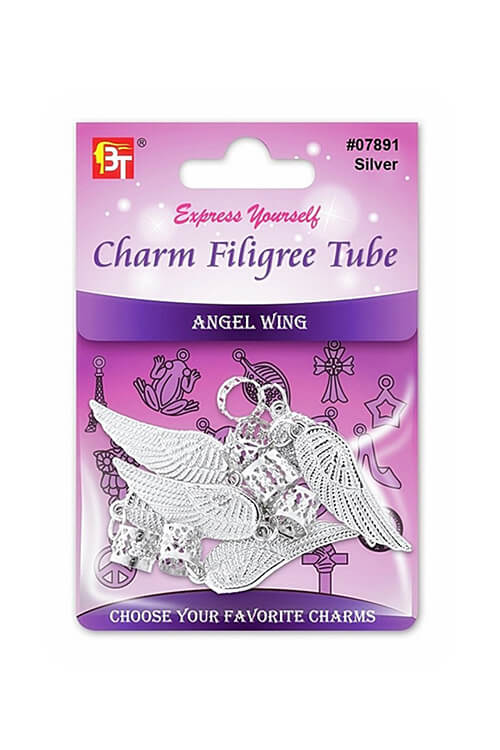 Filigree Tube Argent